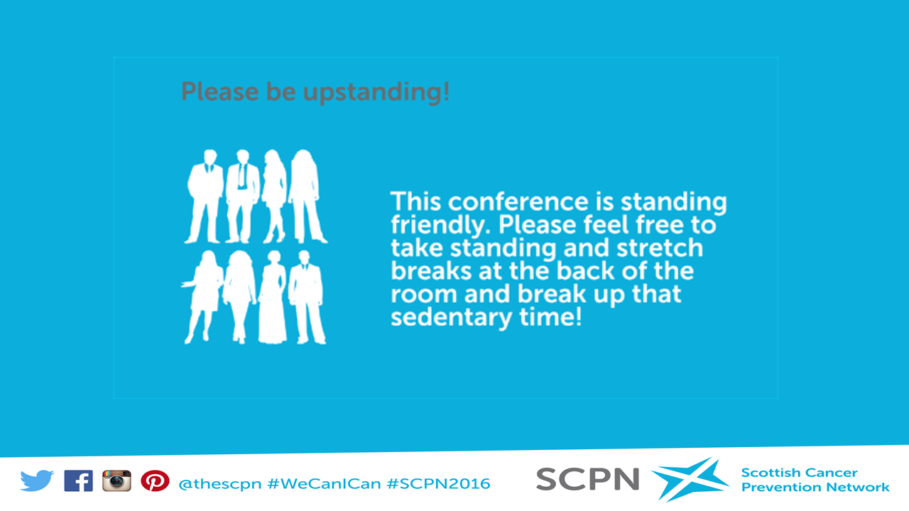 Please be upstanding! conf